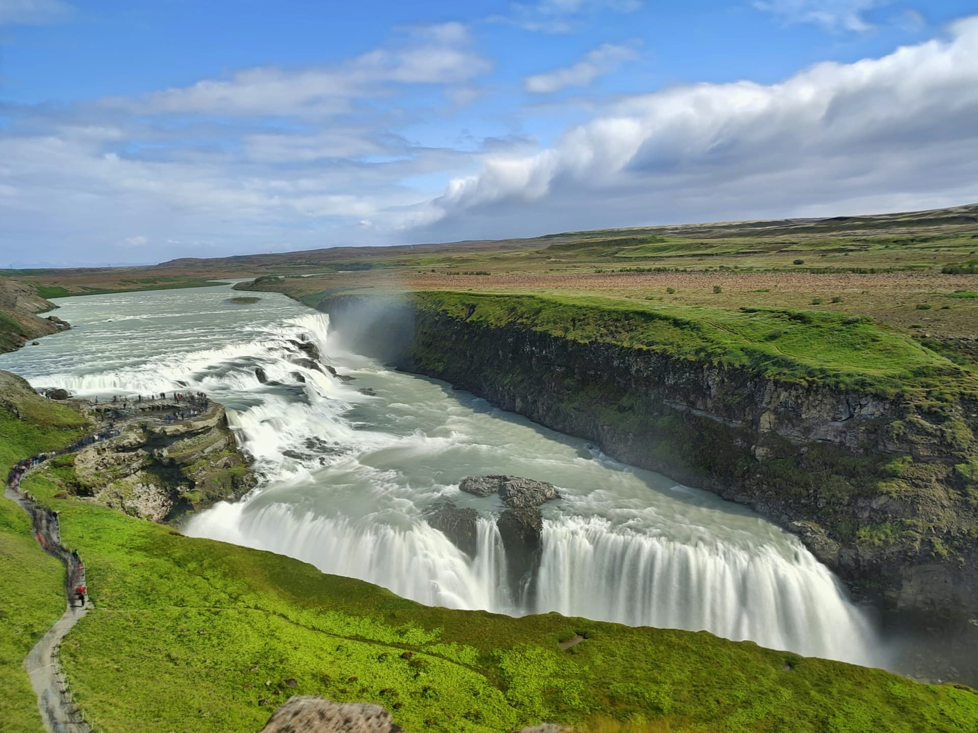 Gullfoss Waterfall