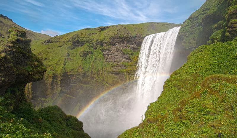 Iceland South Coast Small-Group Tour: Waterfalls, Glacier & Black Sand Beach image 1