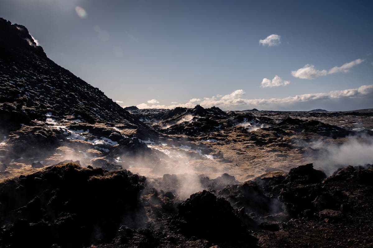 Reykjavík: Fagradalsfjall Volcano Hike & Blue Lagoon Combo Tour image 5