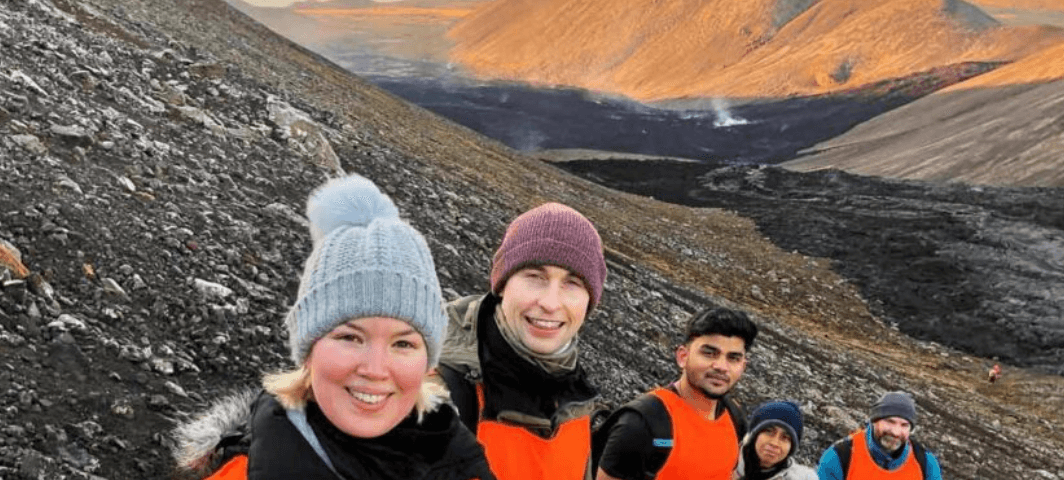 Reykjavík: Fagradalsfjall Volcano Hike & Blue Lagoon Combo Tour image 3