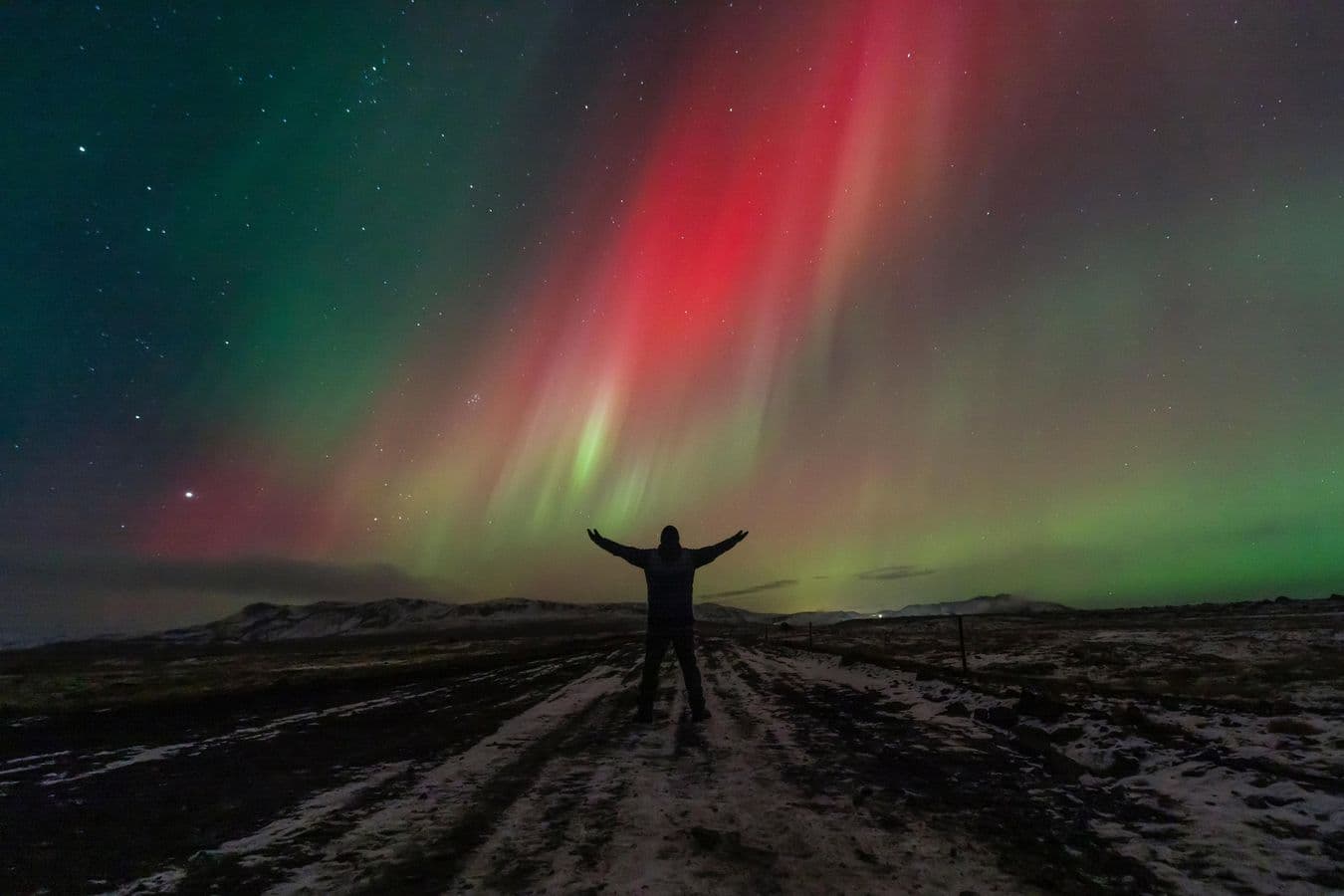 Reykjavík: Northern Lights Minibus Tour with Pastries & Hot Chocolate image 1