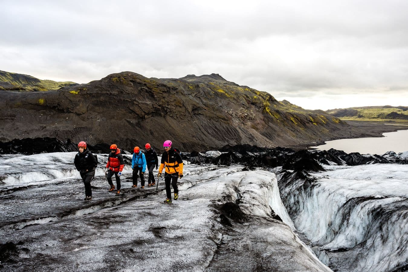 Vík: Private Glacier Hike & Ice Cave Tour at Sólheimajökull image 1