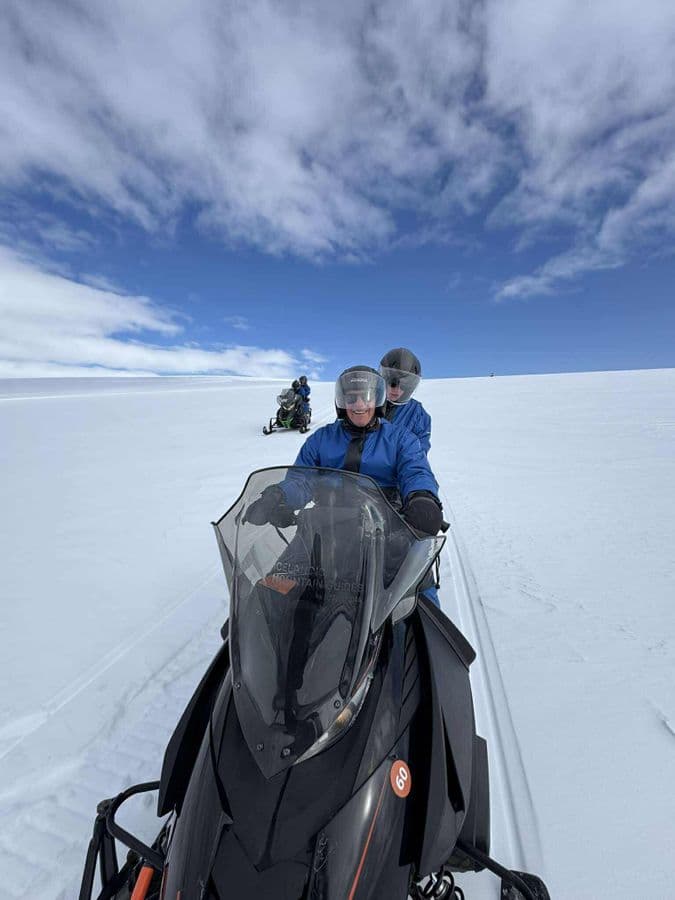 Húsafell: Snowmobiling on Langjökull Glacier - West Iceland image 4
