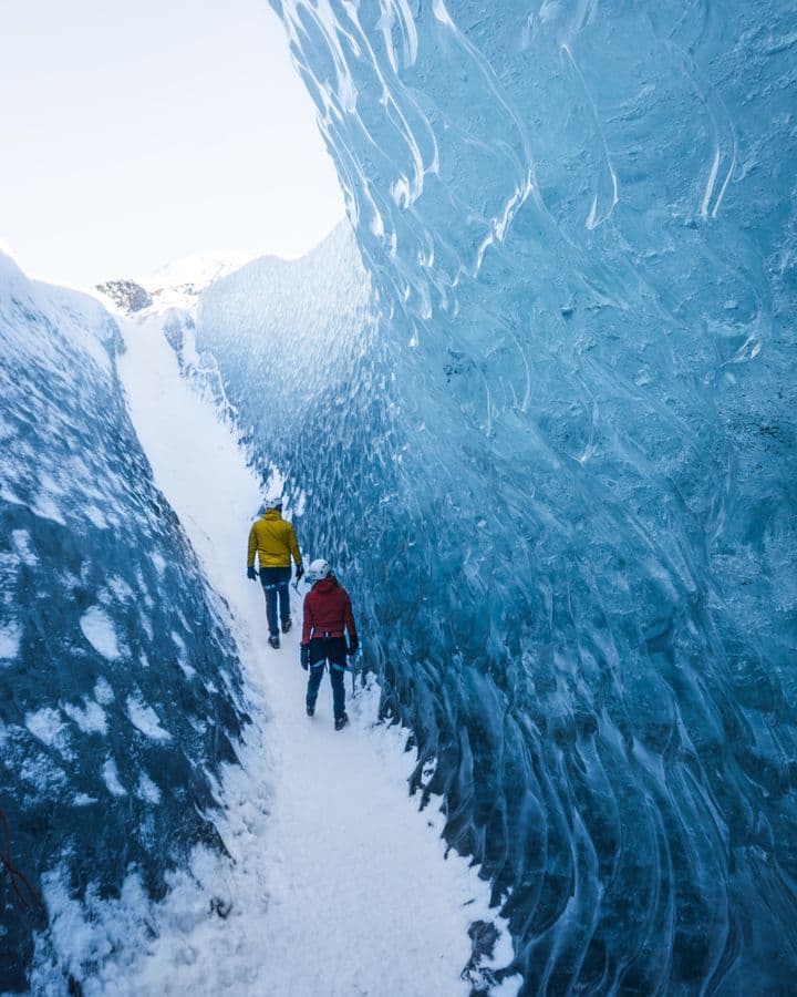 Hof: Falljökull Glacier Hike & Natural Ice Cave Small-Group Tour image 5