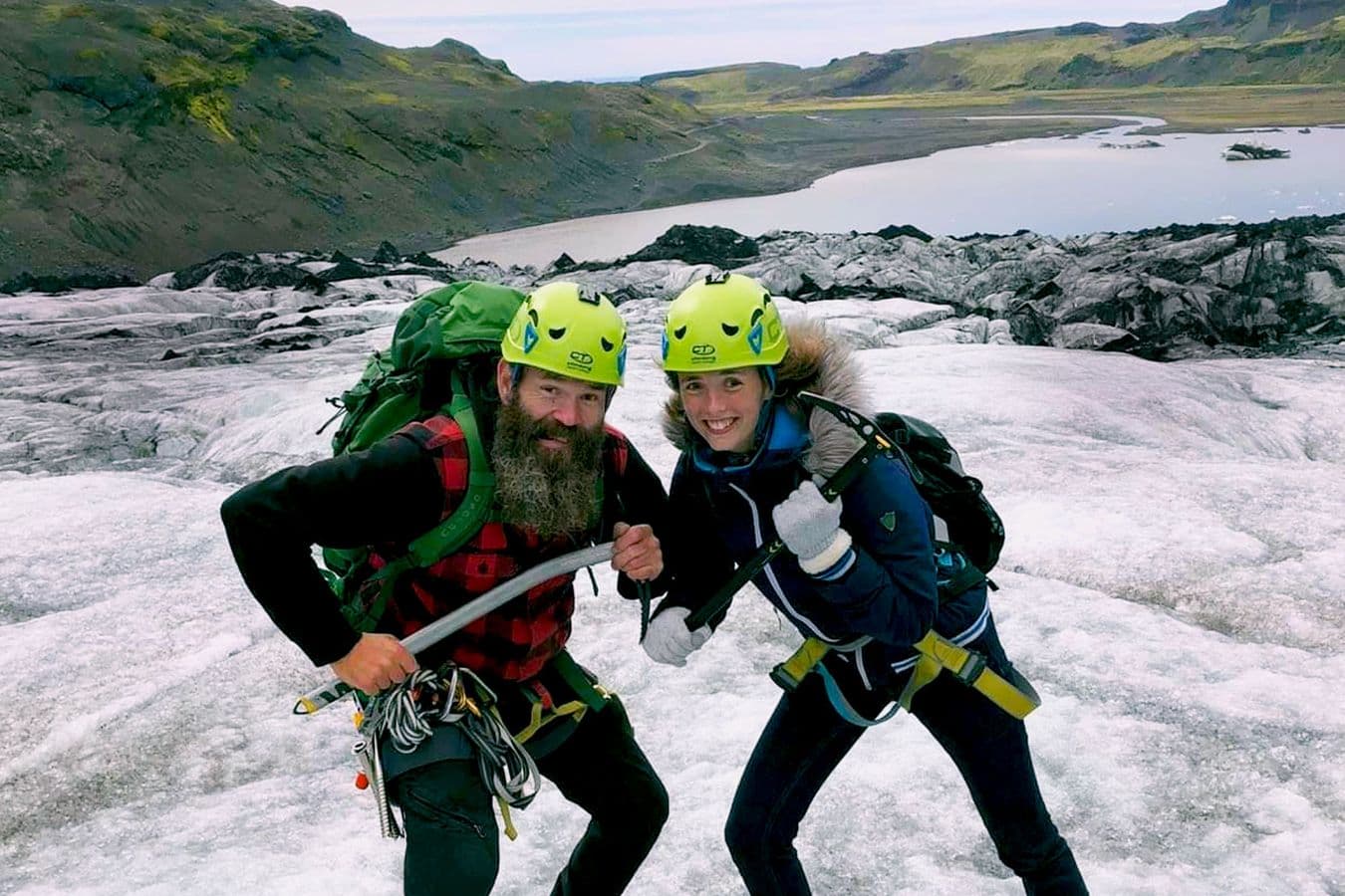 Reykjavík: Glacier Hike, South Coast Waterfalls & Black Sand Beach image 1