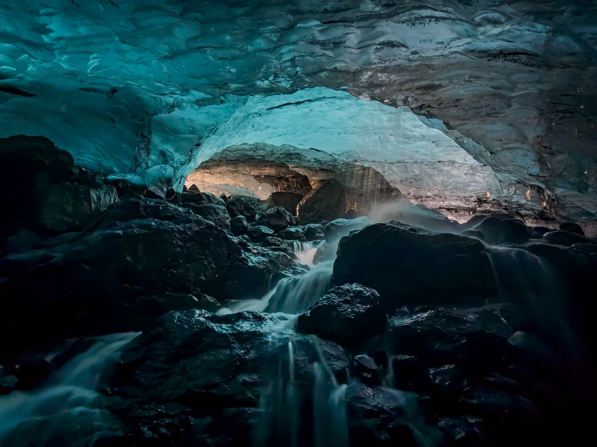 Hvolsvöllur: Sólheimajökull Glacier Hike & Blue Ice Cave Small-Group Tour image 1
