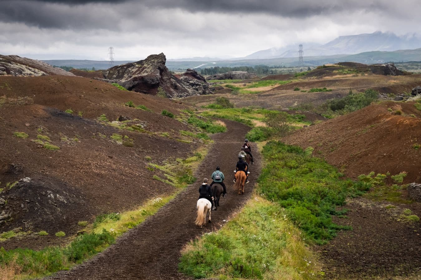 Reykjavík: Red Lava Horse Riding Tour – All Skill Levels image 5