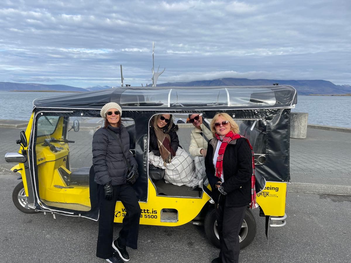 Private Electric Tuk-Tuk City Tour of Reykjavík image 1