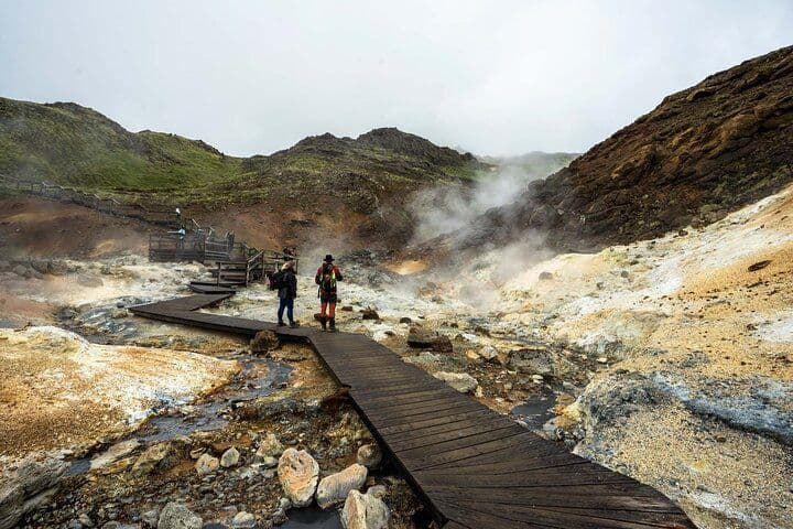 Reykjavík: Reykjanes Peninsula Geology & Hot Springs Day Tour image 1