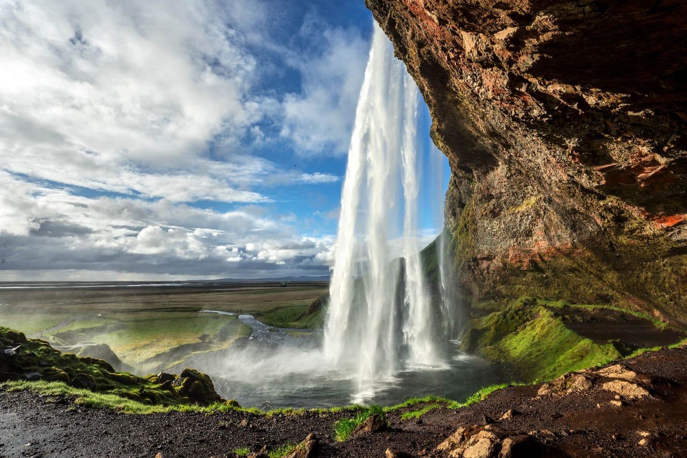 Reykjavík: Glacier Hike, South Coast Waterfalls & Black Sand Beach image 3