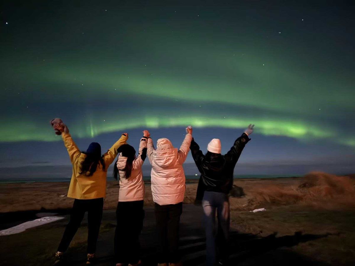Reykjavík: Private Northern Lights Tour – Multi-Language Guide, Groups 1–57 image 1